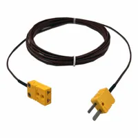 DAYTON Extension Lead: Extension Lead, 500°F Max Temp °F, 260°C Max Temp °C, Male, Mini Connector (MPN 826Y39)