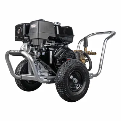 SIMPSON Gas-Powered Pressure Washer: Heavy Duty, Cart, 4,200 psi, 4 gpm - Cold Water Pressure Washers