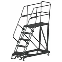 BALLYMORE Mobile Work Platform: 4.2 ft Platform Ht - Max, 24 in x 48 in, Steel, 800 lb Load Capacity (MPN SEP5-2448)