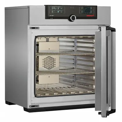 MEMMERT Programmable Universal Oven: Forced Air, 3.8 cu ft Capacity, 300°C Max Temp - Mechanical Forced-Air Convection Ovens