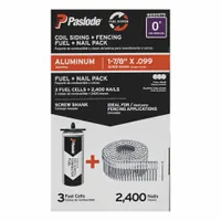 PASLODE CSF Fuel + Nail Pack: Cordless CSF Siding and Fencing Nailer Compatible, CE20024, 650975