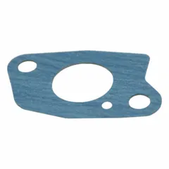 Carburetor gasket for Honda generators models EB3000CK2A, EU3000IH1A, and EU3000IS1A. Seals the carburetor-to-engine joint to prevent air leaks and fuel vapor loss, ensuring proper air-fuel mixture for engine starting and stable power output.
