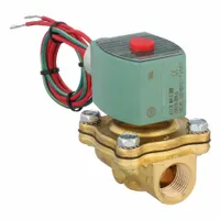 REDHAT Solenoid Valve: 2-Way, Normally Closed, 1/2 in Pipe Size, 220V AC/240V AC, Watertight (MPN 8210G002LF 240/60, 220/60)