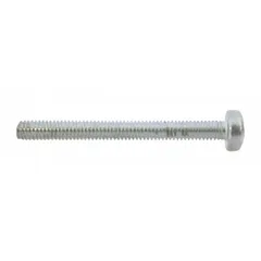 This 2-pack of cross slotted machine screws is designed for use in material handling equipment. They are intended to fit Dayton brand components and are suitable for securing parts in industrial machinery such as conveyor systems and hoists.