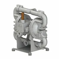 SANDPIPER Air Operated Double Diaphragm Pump: Aluminum Body, 1 in, NPT Connection, 70 gpm, SS Seat (MPN HDF1,DR2A.)