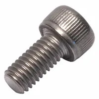 Socket Head Cap Screw: M5x0.80 Thread Size, 10 mm Lg, Std, Plain, Titanium, Grade 2, 5.2 mm Head Ht (MPN 0107467)