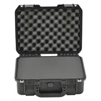 SKB Protective Case: 10 1/2 in x 15 in x 6 in Inside, Pick and Pluck, Black, Stationary, 5 lb Wt (MPN 3I-1510-6B-C)