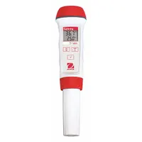 OHAUS Salinity Meter: 0 ppt – 80 ppt, ±1.5% FS Salinity Accuracy, 10°C – 40°C, Auto, ±0.5°C (MPN ST20S)