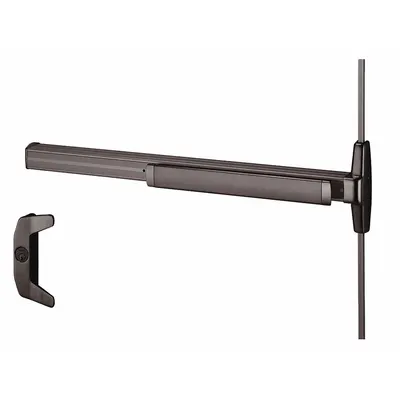VON DUPRIN 3327A-NL-3-313-RHR Surface Vertical Rod Push Bar - Surface Vertical Rod Push Bars