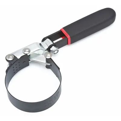 GEARWRENCH Oil Filter Wrench: Alloy Steel, Steel Strap - Oil Filter Strap Wrenches