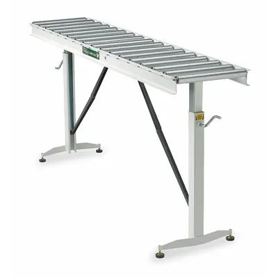 OEM Material Support Table: 22 in Roller Wd - Roller Material Support & Transfer Tables