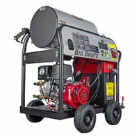 SIMPSON Big Brute Pressure Washer: Heavy Duty, Cart, 4,000 psi, 4 gpm, 389 cc Engine Displacement (MPN BB4040232ECA)