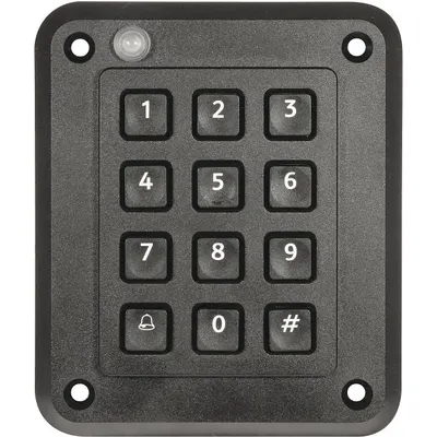 STORM INTERFACE Keyless Access Control Keypad: 4 11/16 in Ht, 1 11/16 in Dp, 3 15/16 in Wd - Keypads