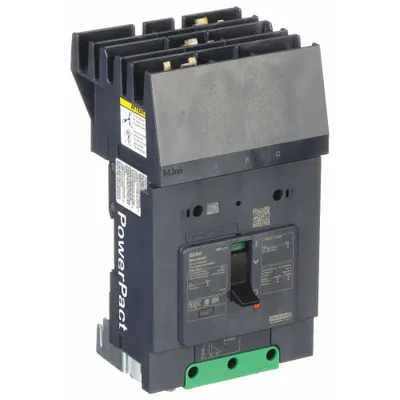 SQUARE D BDA34090Y B-Frame Molded Case Circuit Breaker - B-Frame Square D Molded Case Circuit Breakers