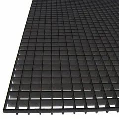 Eggcrate grille designed for HVAC return-air or supply openings. Sold in a 5-pack. Suitable for commercial and industrial ventilation applications where airflow passage and debris exclusion are required.