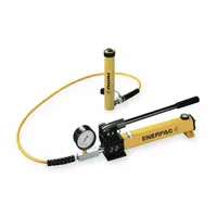 ENERPAC Standard Ram and Pump Set: 10 ton Cylinder Nominal Capacity, 6 1/8 in Cylinder Stroke (MPN SCR106H)