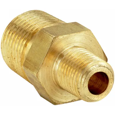 PARKER 3/8 X 1/4 FF-B Brass Threaded Extreme-Pressure Hydraulic Pipe Fitting - Threaded Extreme-Pressure Hydraulic Pipe Fittings