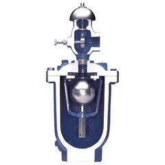 This vacuum release valve is constructed of cast iron with a 3-inch FNPT/NPT inlet connection. It is designed to exhaust large volumes of air during pipeline filling and admit air during draining or vacuum conditions, protecting water systems from vacuum collapse. Typical applications include clean water systems in municipal, wastewater, and industrial settings.