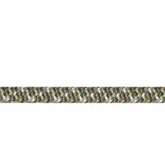 This static kernmantle rope is constructed from nylon with a 6 mm diameter and a working load limit of 195 lb. Designed for shock-absorbing utility applications, it is suitable for light rigging, safety lines, and general-purpose lifting where controlled energy absorption is required.