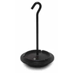 Hook-style Class 7 calibration weight with 7 oz nominal mass, made of aluminum. Used for verifying and adjusting the accuracy of industrial scales and weighing equipment in manufacturing, logistics, and quality control environments.