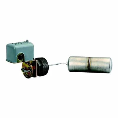 TELEMECANIQUE SENSORS Liquid Level Switch: Close On Rise, DPST-2NC - Side-Mounted Float Switches