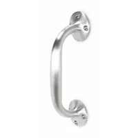 ROCKWOOD Door Pull Plate: 3/4 in Wd, 9 1/2 in Ht, Chrome (MPN 139.26D)