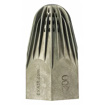 EXAIR Air Gun Nozzle: For 1217, Aluminum/Zinc, 3 5/8 in Extension Lg - Exair Air Gun Nozzles