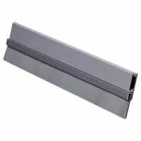 PEMKO Door Weatherstripping: Brush Insert, Aluminum, 36 in Lg, 1 1/4 in Wd, Aluminum (MPN 29324CNB36)
