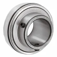 TIMKEN Insert Bearing: UC218-56, 3 1/2 in Bore, 6 19/64 in OD, 1.496 in Outer Ring Wd, Set Screws