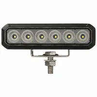 MAXXIMA Vehicle Work Light: Rectangular, Flood, LED, Bolt, DT-04 Connector, Universal, Surface Mount (MPN MWL-47)