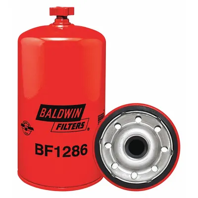 BALDWIN FILTERS Fuel Filter: Spin-On, 4 1/4 in Outside Dia, M30 x 1.50 Thread Size, Cellulose - Spin-On Fuel Filters