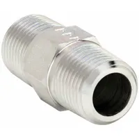 PARKER Metal Pipe Straight: Straight, Steel, 1 in x 1 in, Male NPT Threaded x Male NPT Threaded (MPN 1 X 4.0 FFF-S)
