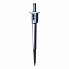 Manual adjustable volume pipettor with a maximum capacity of 1,000 µL. Single-channel design for precise liquid handling in laboratory applications such as sample preparation, reagent dispensing, and serial dilutions. Gray color.