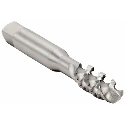 CHICAGO-LATROBE Spiral Flute Tap: 1/4"-28 UNF, H3 / 2B, 3 Flute, Plug Chamfer - General Purpose Spiral-Flute Taps