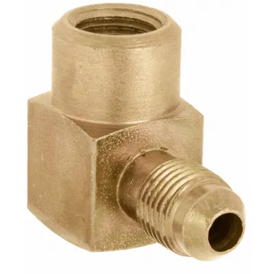 AEROQUIP Hydraulic Hose Adapter: 1/4 in x 5/16 in Fitting Size, Female x Male, NPTF x JIC - NPTF-to-JIC Steel Hydraulic Hose Adapters