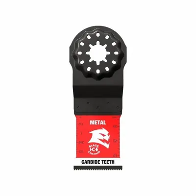 DIABLO Oscillating Tool Blade: 1 1/2 in Blade Wd, 3 1/2 in Overall Lg, Carbide - Starlock Mounted Blades