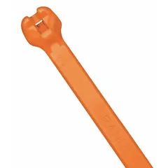 PANDUIT Cable Tie: 14 1/2 in Nominal Lg, 4 in Nominal Max. Bundle Dia., 0.48 in Wd, Orange, 250 PK (MPN PLT4H-TL3). Key specifications — Brand: PANDUIT; Outdoor Use: No; Color: Orange.