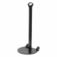 MODUS Belt Barrier Post: Wheeled, 40 in Post Ht, Black, Aluminum, Nonfillable Base, Flat (MPN ZP+AttachStand)