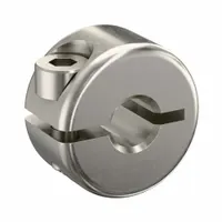 RULAND MANUFACTURING Shaft Collar: 1-Piece, Metric, Round, Clamp-On, 5 mm Bore Dia, 9 mm Collar Wd (MPN MCL-5-ST)