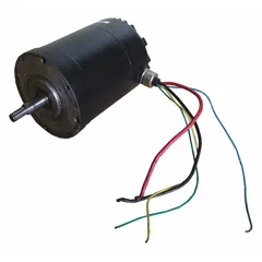 This DAYTON motor is a GGS material handling replacement part designed to fit Dayton brand equipment, specifically model 2LEB4. It serves as a direct replacement component for compatible machinery, restoring drive function in industrial material handling applications.