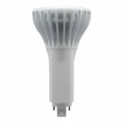 This LED Plug & Play (UL Type A) lamp features a 4-pin GX24q-4 base and T4 shape. It operates at 15 watts with a 4100K color temperature and is non-dimmable. Suitable for general lighting in commercial fixtures such as troffers, wall packs, and ceiling mounts.