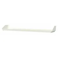 Additional Shelf for Patriot Table: 6 ft Overall Lg, 12 in Overall Ht, Steel, Petal White (MPN GRPT72-AS-2)