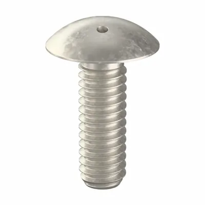 TAMPER-PRUF SCREW Tamper Resistant Screw: #8-32 Thread Size, 1/2 in Lg, Stainless Steel, Plain - Truss Head Tamper-Resistant Machine Screws