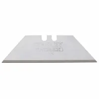 STANLEY Utility Blade: 2 7/16 in Blade Lg, 3/4 in Blade Wd, 0.024 in Blade Thick, Steel, 5 PK (MPN 11-700)