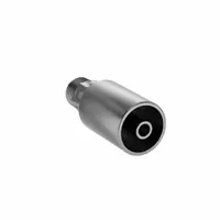 KURT Hydraulic Crimp Fitting: Carbon Steel, Straight, -6 For Hose Dash Size, Male x Male (MPN MP-06-06)