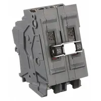Miniature Circuit Breaker: 50 A Amps, 120/240V AC, 2 in Wd, 10kA at 120/240V AC, 2 Poles (MPN UBIA250NI)