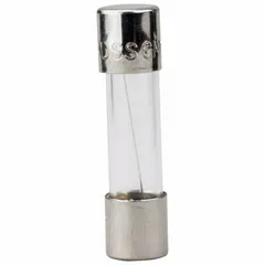 Time-delay cylindrical fuse rated 250 mA and 250 V AC, with a 5 mm x 20 mm body. Designed for overcurrent protection in circuits where temporary inrush currents occur, such as in control panels, power supplies, and machinery.