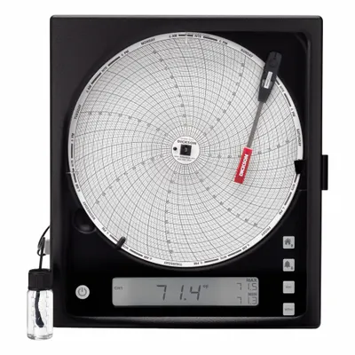 DICKSON Circular Chart Recorders: Circular Chart Recorders, Temp°C/Temp°F, Included