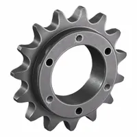 TRITAN Bushed Roller Chain Sprocket: For 100 Chain, 15 Teeth, 6.012 in Pitch Dia, Steel, Black Oxide (MPN 100SF15H)