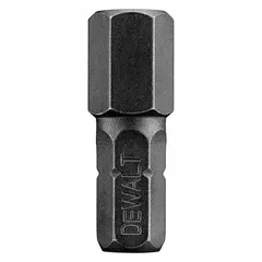 This 50-pack of imperial security hex head bits features a 7/32 in industry size. Designed for use with impact drivers, the bits are made from S2 steel. The security hex head profile requires a matching driver, making these bits suitable for applications where fastener removal without the correct tool is undesirable.